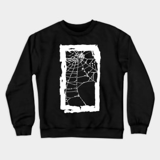 Spider Web Crewneck Sweatshirt